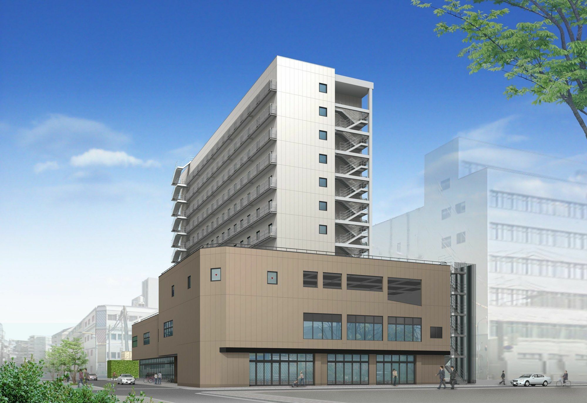 Hotel It Osaka Shinmachi Exteriör bild